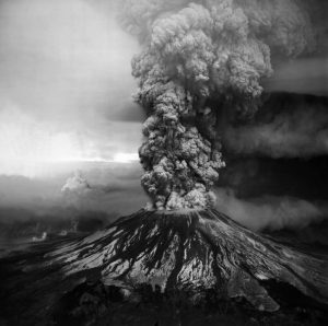 Image Mt. St. Helens Erupting