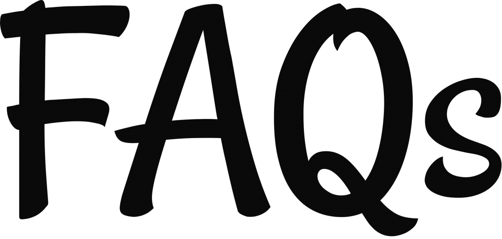 FAQs Lettering